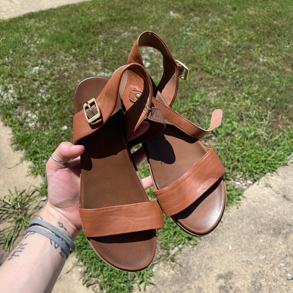 Brown Leather Sandals